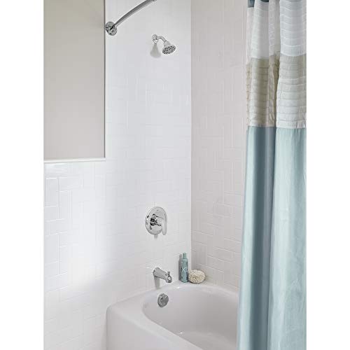 Kit de Grifería para Bañera y Ducha American Standard Colony Pro TU075508.002 con Cartucho, 1,75 GPM, Cromo Pulido miniatura 2