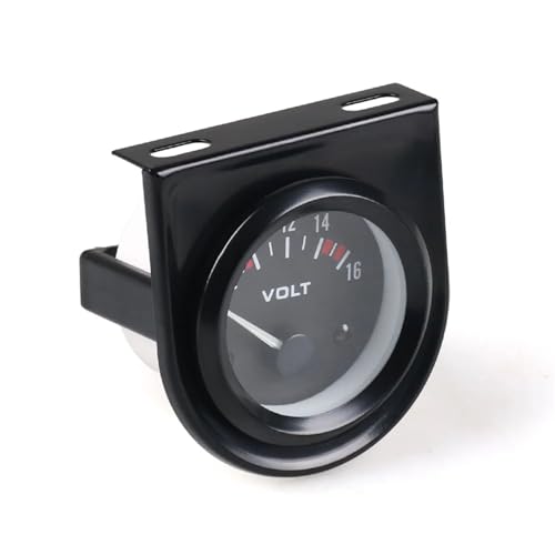 Voltímetro universal de 52mm para solucionar problemas de batería en coche 2