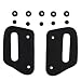 Outlaw Holsters Optional Leather Belt Loops, Pair, for 1.75" Belts. Includes Hardware.