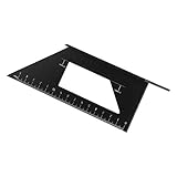 Rango de longitud de medición de 0‑150 mm, se puede utilizar como indicador de marcado y regla recta.