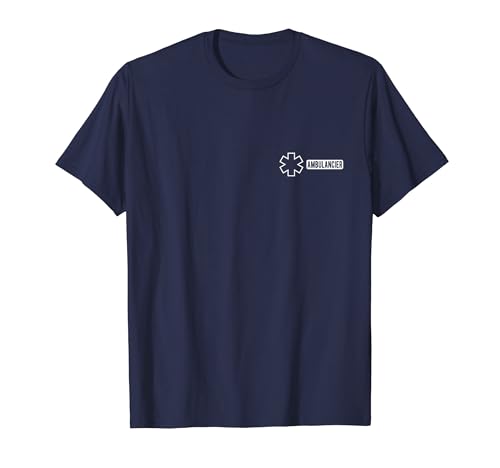 Ambulancier - Inscription Ambulancier (face & dos) T-Shirt
