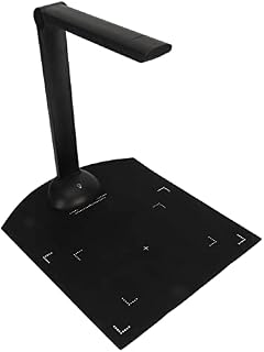 Book Scanning Camera, 10MP Document Scanner Portable Multi-Language OCR Real-time Projection for Office for Book