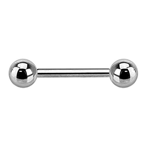 PiercedOff 14GA Titanium Straight Barbell Cover