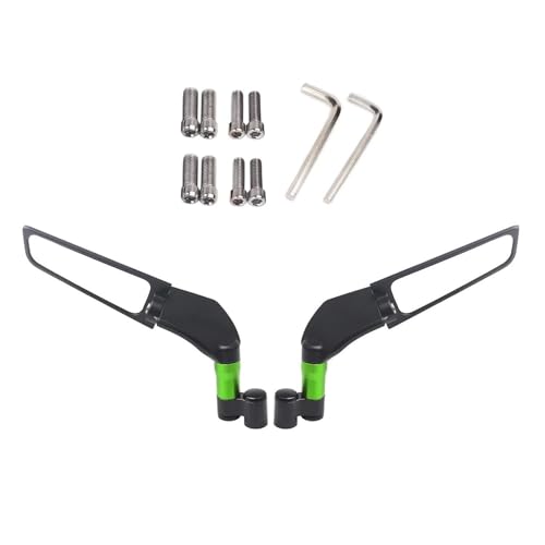 Espejo de manillar wind wing para Kawasaki Z900 rutas de curvas 2