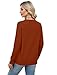 WIHOLL Sweaters for Women Trendy Fall Fashion 2026 Casual Long Sleeve Tops Crochet Knit Vacation Travel Teachers School Outfits Cute Winter Clothing Caramel S