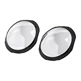 FACAIIO Lot de 2 protecteurs d'objectif �tanches en polycarbonate transparent pour DJI Osmo Action