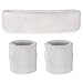 Suddora Sweatbands Set, Moisture Wicking 2 Wristbands and 1 Headband, Breathable Terry Cloth Athletic Bands for Basketball, Tennis, Yoga, Gym, Sweat Bands for Costumes and Cosplay, White