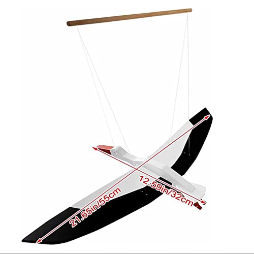 Pendurado Brinquedo Pássaro Voador,Cegonha Branca Batendo Pássaro Móvel | Flapping Bird Móvel de Fei