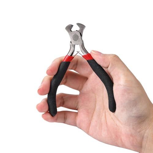 Alicates De Corte De Extremo Para Hacer Joyas, Pinzas De Extremo De 10,5 Cm, Cortadores De Alambre Para Doblar Alambre, Fijación, Envolver Cuentas, Hacer Bricolaje