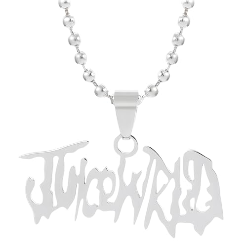Collier Juice 1389 lettre rappeur pendentif style hip hop