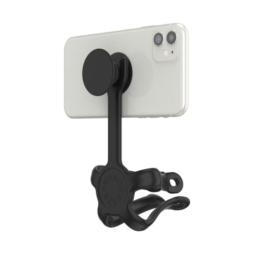 Image of PopSockets Flexible Phone Mount & Stand, Phone Tripod Mount, Universal Device Mount - Black