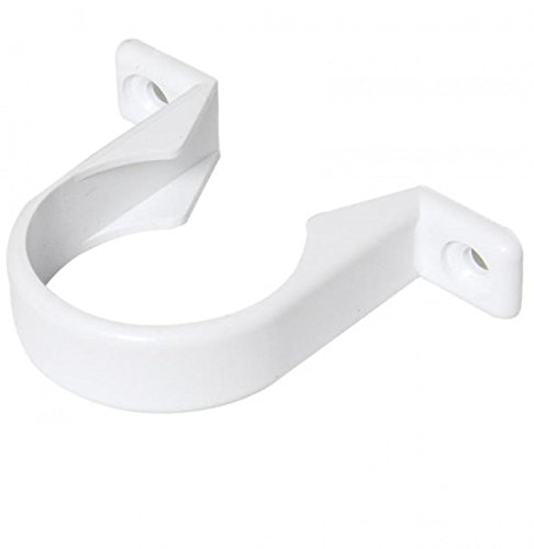 FLOPLAST ABS Solvent 32mm Waste Pipe Clip - White