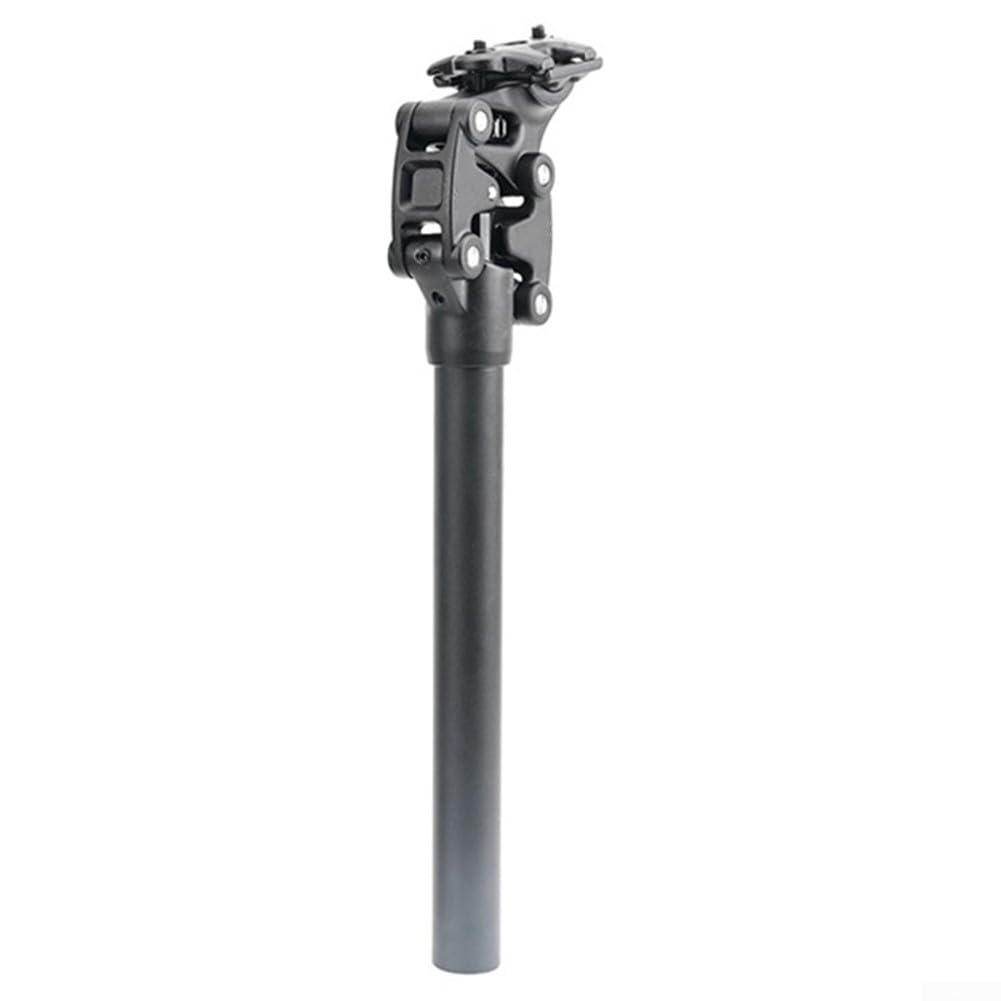 Tige de selle à suspension en alliage à quatre maillons 50 mm de débattement pour VTT VTT Fat Bike 27,2/30,9/31,6 mm