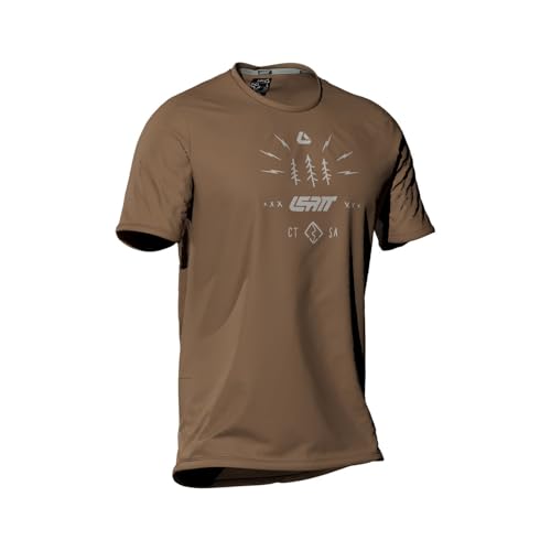 Leatt MTB Gravity 3.0 Junior Jersey Loam Brown L, 5026060932