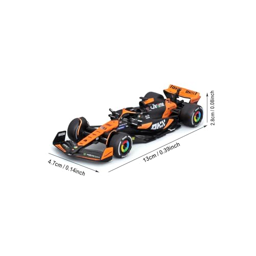 Modelo a Escala 1:43 Auto Mcl38 #81 Miami F1 miniatura 4
