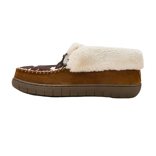 ARIAT Women's Indoor/Outdoor Warm Comfortable Dorothea Ankle Moccasin with Genuine Suede Leather Upper2