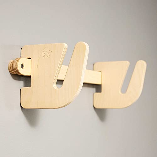 Grassracks Birch Snowboard Rack And Skateboard Rack - Moloka`i Series Snowboard Wall Mount (1 Board, Birch) #TOP2