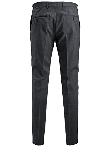 JACK & JONES Pánské oblekové kalhoty Jprsolaris Trouser Noos, Light Grey Melange