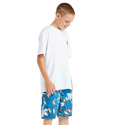 Image of Volcom Boy's Tropical Hideout Mod Maliblue 22