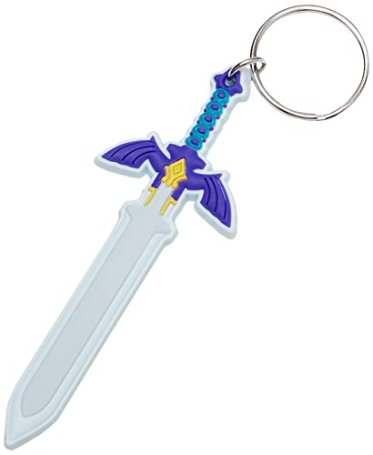 Pyramid International Rd-rs660120 Key chain The Legend of Zelda - Llavero de Goma Sword, multicolor, Talla única