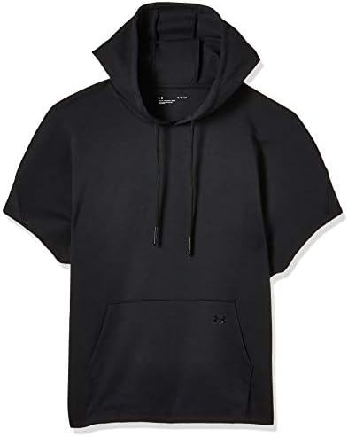 Double Knit Ss Hooded Tunic Hoodie 