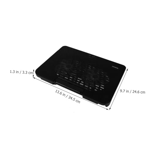 Base de refrigeración para laptop con doble ventilador USB miniatura 2
