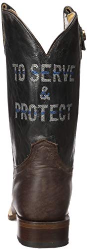 ROPER Men's Thin Blue Line-Performance Western Boot3