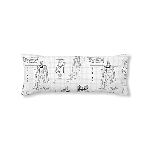 BELUM | Funda de Almohada 100% algodón Batman Features Cama de 90, Funda de Almohada Suave, Funda de Almohada de Varios tamaños Cover
