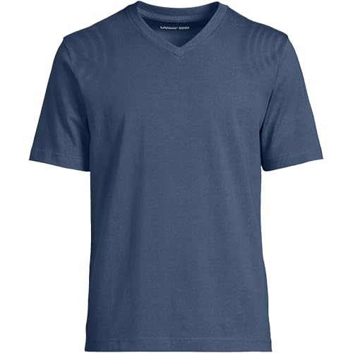 Lands' End Men's Super-T Short Sleeve V-Neck T-Shirt3