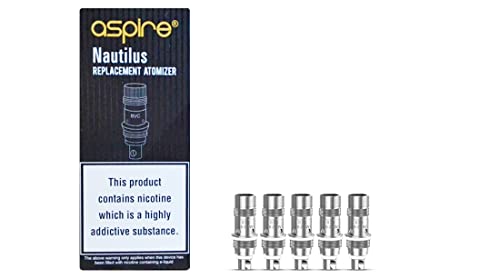 ASPIRE - BVC - NAUTILUS et Mini Nautilus - (Pack de 5) Résistances 1.6 ohms Aspire - pack5-nautilus-resistancesbvc