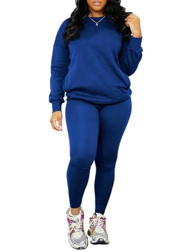 Nimsruc 2 Piece Outfits For Women Sweatsuits Sets Casual Long