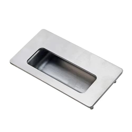 Stainless Steel Square Handle Industrial Electrical Machinery Embedded Concealed Door Handle 1Pcs