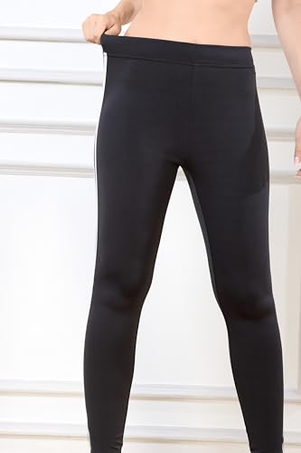 Image of TRASA Women's and Girls Skinny Fit Gym High Waist, Workout Trackpants 4 Way Stretch Yoga Pants, Available Sizes:- S,M,L,XL,2XL,3XL