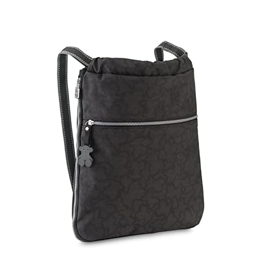 Tous Caine Kaos N, Bolso Mochila para Mujer, Multicolor (Antracita/Negro 295810275), 33x38x6 cm (W x H x L)