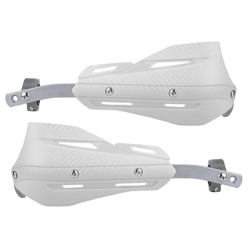 Garde-main de moto Suzuki DRZ 400 SE blanc pour éviter la casse des leviers