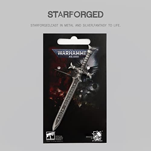 Image of Starforged Warhammer 40000 Thunderhammer & Thunderhead KeyChain Space Marines Astartes WH40 Jewelry