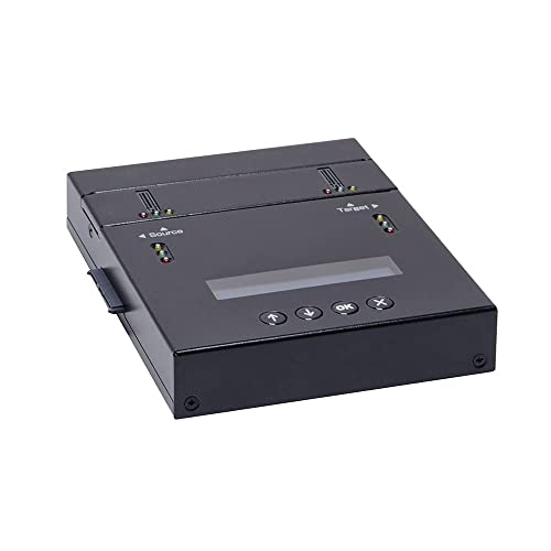 Image of Systor 1 to 1 M.2 PCIe M2 NVMe /SATA Duplicator - 24GB /Min - SYSNVME-SF401 | Portable standalone duplicator to clone, erase and sanitize PCIe M.2 NVMe, SATA SSDs, and 2.5 inch /3.5 inch SATA hard drives.