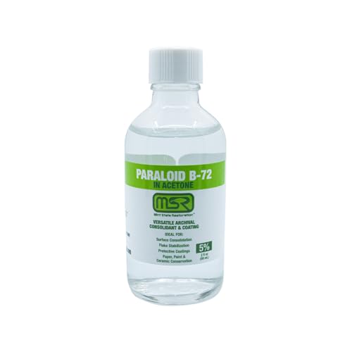 Le Crayon a Gratter Conservator Paraloid B72 Stabilizer for Metal Detector Finds, 50ml, 1 Count (Pack of 1)