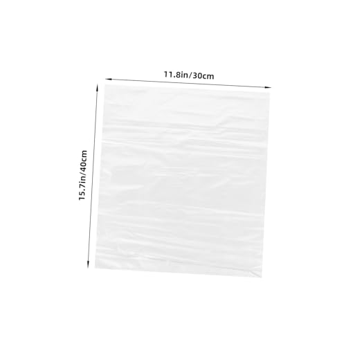 Cabilock 100pcs Clear Garment Storage Bags for Clothing Organization Protective Packing for Tidy Home Versatile Use for Various Occasions2