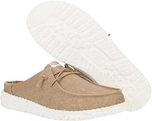Image of HEYDUDE Women's Wendy Slip Mule Classic | Lightweight Women's Slip-On Shoes | Comfortable & Casual Everyday Footwear