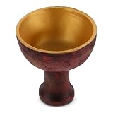 Cabilock Holy Grail Chalice Cup, Vintage Gothic Resin Goblet Decor, Medieval Style Decorative Drinking Vessel Prop for Home Bar, Renaissance Party, Costume Accessory, Fatherβs Day Gift