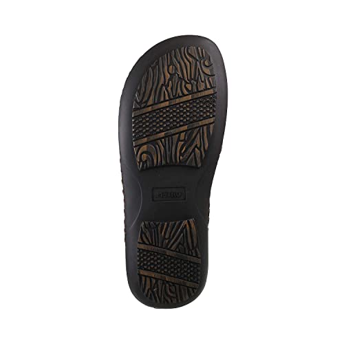 Image of Metro Mens Leather Chappals