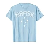 Retro Brasil Cruzeiro Do Sul Flag T-Shirt
