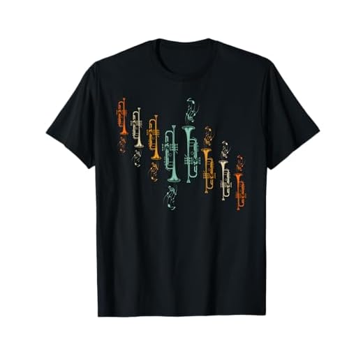 Música De Jazz Trompetista Regalo Notas Musicales Trompeta Camiseta