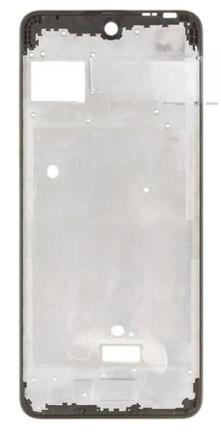 Image of Front Housing Frame Bezel Plate Compatible with Tecno Camon 19 Neo (CH6i) - Black
