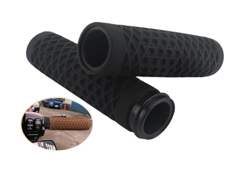 Puños de manillar de moto para solucionar vibraciones en Dyna FXDLS y Softail 2