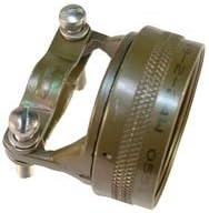 M85049/38-25W Strain Relief, Size 25 Aluminium