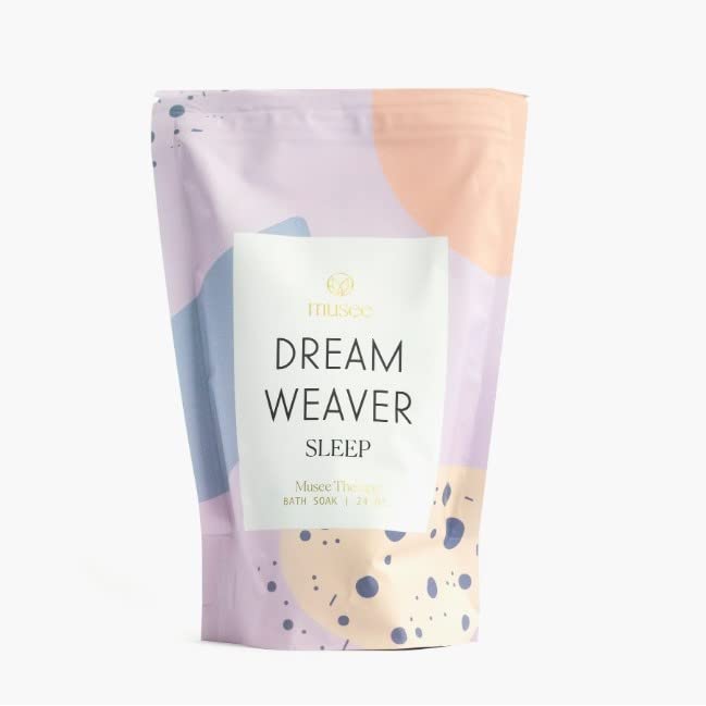 Musee Luxury Bath Soak | Lavender Flowers & Lime Blend | Scented Minerals & Essential Oils | Bath Bomb Alternative | Paraben-Free & Made in USA |