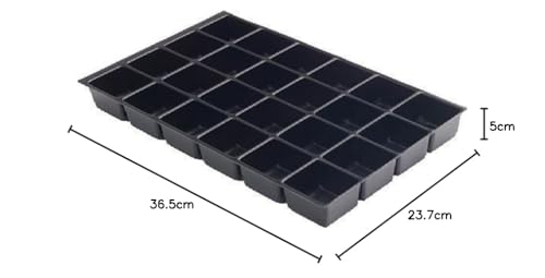 BISLEY MultiDrawer Schubladeneinsatz A4 24 Fächer für A4 Schubladen H 102, 87, 51 mm, Metall, 800 Kunststoff, 36.5 x 23.7 x 5 cm