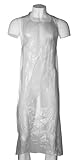 RS PRO Einweg-Schürze, 69cm Hüftumfang, 1.07m L., Polyethylen Damen, Herren, 100Stück Stk., Packung a 100 Stück